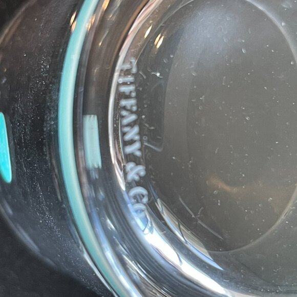 Tiffany & Co Swing of Rock Crystal Tumblers w/ Tiffany Box - Set of 2 - New! - Picture 4 of 5